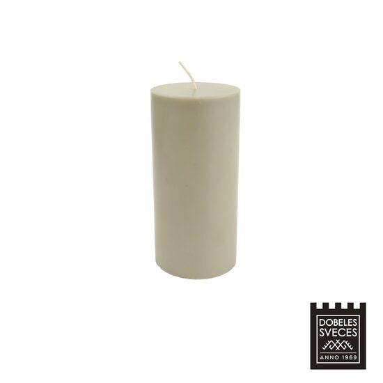 Lieta stearīna cilindriska svece - PELĒKA 70x150 mm